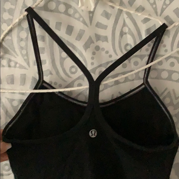 Lululemon black Power Y tank top - Picture 3 of 4